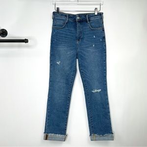 Anthropologie PILCRO The Cigarette Slim Straight Jeans Size 29